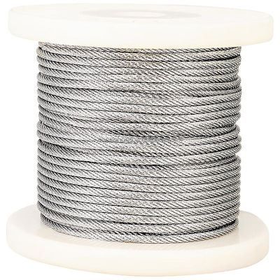 Un buen precio. 1/16' 3/32' 1/8' 5/32' 3/16' 1/4' 5/16' 6x19 FC 6 x19 IWS Acero con recubrimiento de PVC en línea