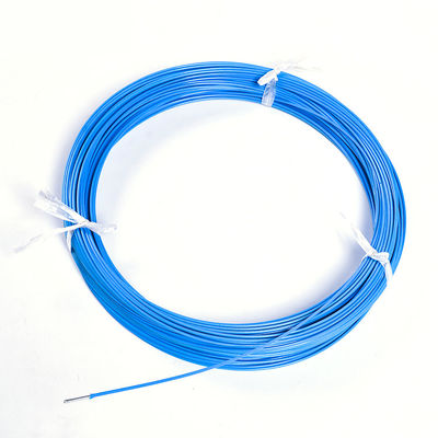 Un buen precio. Cables de cuerda de alambre de acero galvanizado revestido con PVC de color azul de 3/16 de diámetro para un buen rendimiento en aplicaciones marinas en línea