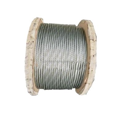 Un buen precio. Cable de avión estándar AiSi 7x19 MIL-DTL-83420 Cables de cable de acero Cables de cable de acero 1/8 'Cable de alambre galvanizado sumergido en caliente en línea