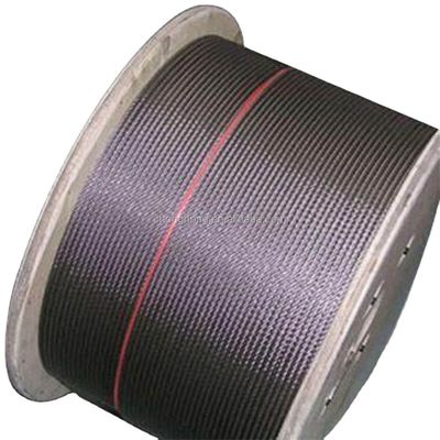 Un buen precio. Cable de acero 6 x 7 FC Cable de acero inoxidable 3 mm 4 mm 5 mm Acero inoxidable A2 A4 6 * 7 FC longitud de la cuerda de alambre según su solicitud en línea