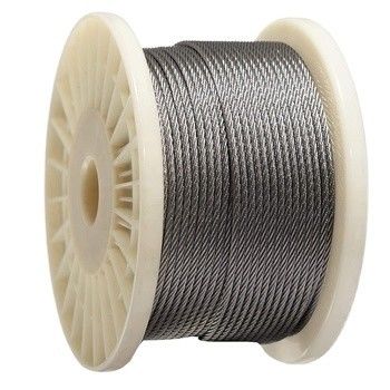 Un buen precio. Diámetro de 1 mm a 13 mm Brillo A2 A4 Cable de acero inoxidable 6x7 FC 7x7 Cable de acero Corda de acero SS Cable de acero inoxidable en línea