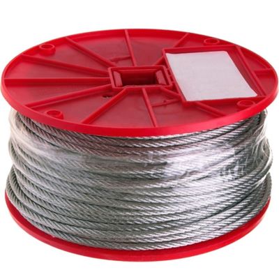 Un buen precio. 7x19 Mil-Sepc-DTL-83420 Cable de avión galvanizado Cables de cable de acero Cables de cuerda de acero galvanizado 1/4 