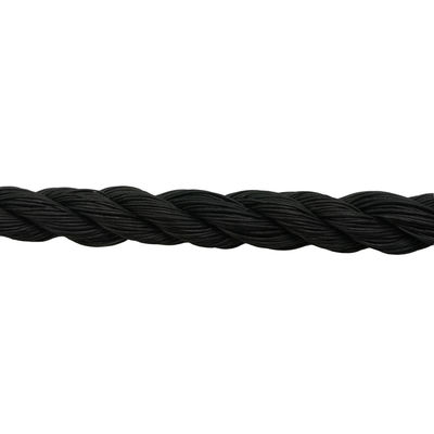 Un buen precio. Serial de polietileno PE negro de 3 hebras de 24 mm estándar DIN con rendimiento de grado de acero PE en línea