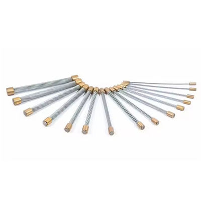 Un buen precio. 6X7 FC 7X7 Acero galvanizado de alambre de acero de alto carbono de alambre de acero ASTM estándar y resistente para la aplicación de cuerdas en línea