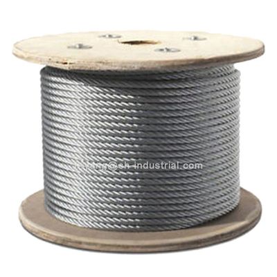 Un buen precio. AISI304 AISI316 Cables de acero inoxidable 1x3 1x7 1x19 1x37 para otros servicios de procesamiento en línea