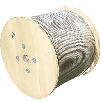 Un buen precio. Acero carbono 6x24 7FC Cable de acero galvanizado JIS 3525 Clase A Aproximado. Peso kg/m 0,115 a 2.15 en línea