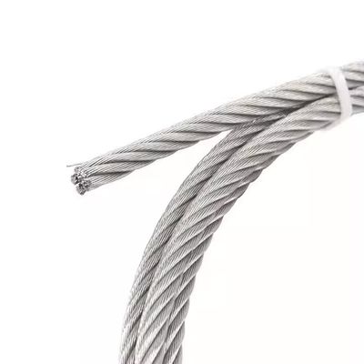 Un buen precio. Cables de alambre trenzado compactado de acero al carbono 8xK36WS IWRC para tolerancia de grúa ±1% en línea