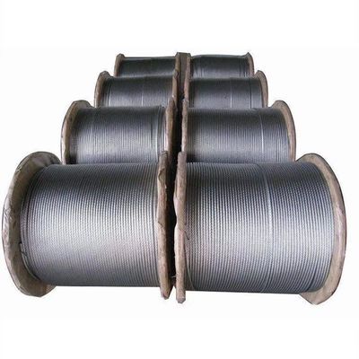 Un buen precio. Cables de acero inoxidable de 12 mm, alambre colgante, cable de acero sin aleación SS304 3 mm 7X7 con otro servicio de procesamiento en línea
