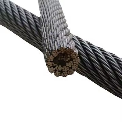 Un buen precio. Cables galvanizados 19X7 no giratorios para grúas elevadoras de puerto en línea