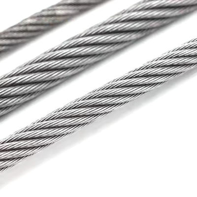 Un buen precio. Grúas de cuerda de alambre sin aleación para elevadores de elevación de puerto 6x25fi 6mm-50mm Construcción de acero al carbono en línea
