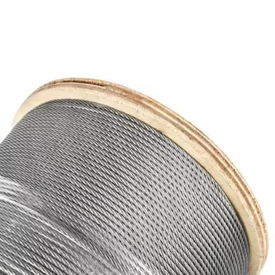 Un buen precio. Cable de acero galvanizado DIN estándar de 6 mm a 50 mm para grúa fabricado en acero al carbono en línea