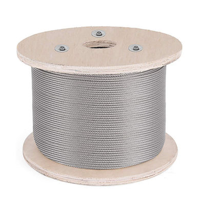 Un buen precio. 6 mm de acero inoxidable 304 cable 316 304 de acero inoxidable SS cable para barandilla de cable de cubierta de rieles Otros servicios de procesamiento ofrecidos en línea