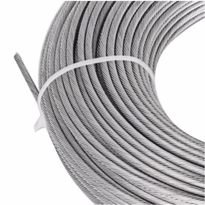 Un buen precio. Cables de acero inoxidable 7x19 Tolerancia de cuerda de alambre ± 1% Grado 316L en línea