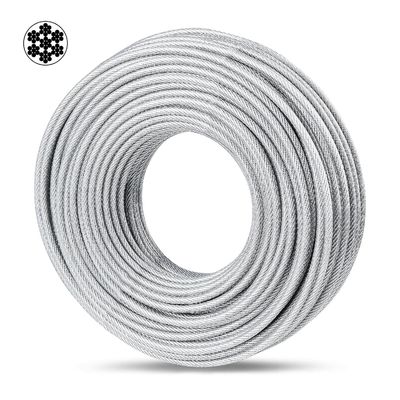 Un buen precio. Cable de acero inoxidable 7x7 Cable de acero inoxidable 1/16