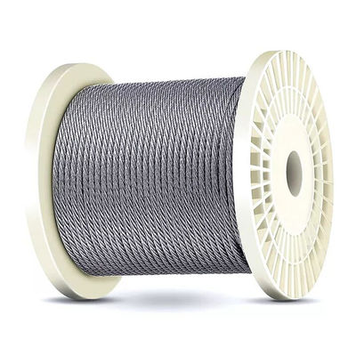 Un buen precio. Núcleo de acero 7x7 Acero ss Cable de cubierta Relín kits Hardware T316 Cable Inox 3/16 pulgadas Cable de avión 1000FT Cable de acero inoxidable en línea