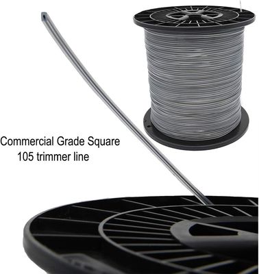 Un buen precio. Conjunto de herramientas de jardín línea de recorte de torsión 4.0mm Co polímero y metal para recortar con precisión en línea