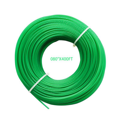 Un buen precio. 0.75 pulgadas x 470 pies bobina redonda línea de herramientas de corte verde línea de recorte de maleza en línea
