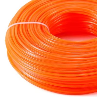 Un buen precio. OEM aceptable línea de recortador de pesado de 33,6 pies de nylon herbicida cuerda para cortar hierba en línea