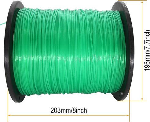 Un buen precio. Línea de recorte de cordón de maleza redondo 0.080 