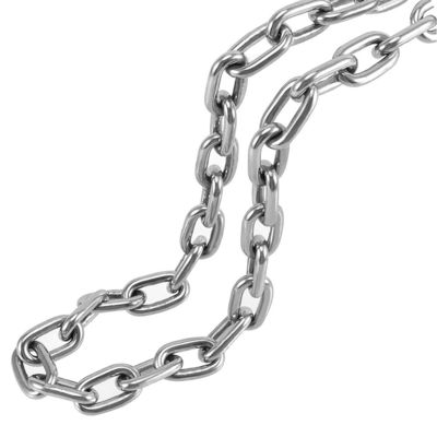 Un buen precio. Cadena de eslabones de acero inoxidable 304/316, eslabón corto / mediano / largo, con tecnología marina y calibración precisa en línea