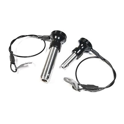 Un buen precio. Pin de bloqueo de bolas de acero inoxidable de liberación rápida con acabado resistente a la corrosión para una fijación segura en línea