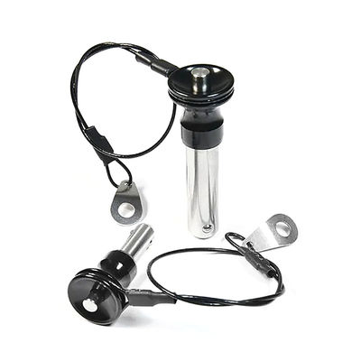 Un buen precio. Pin de bloqueo de bolas de acero inoxidable de liberación rápida con acabado resistente a la corrosión para una fijación segura en línea