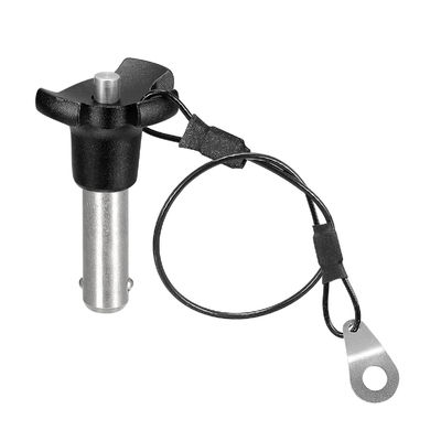 Un buen precio. Pasador de bloqueo de bola de acero inoxidable 304 con mango de botón triangular para liberación rápida de alta precisión y resistencia a la corrosión en línea