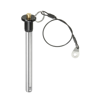 Un buen precio. Pasador de liberación rápida de alta precisión y alta resistencia con mango de botón fácil de usar para una sujeción segura y rápida en línea