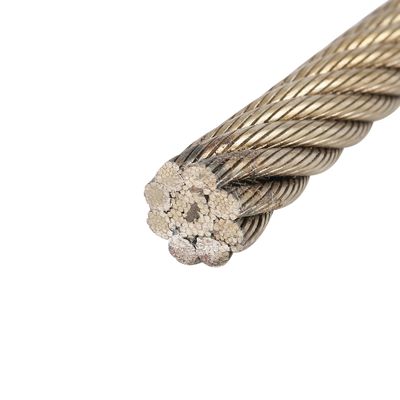Un buen precio. 8xK31WS-EPIWRC Cable de alambre galvanizado con fuerza de ruptura de 1960 y capacidad de carga de 657.6kN para lámparas colgantes y pérgolas en línea