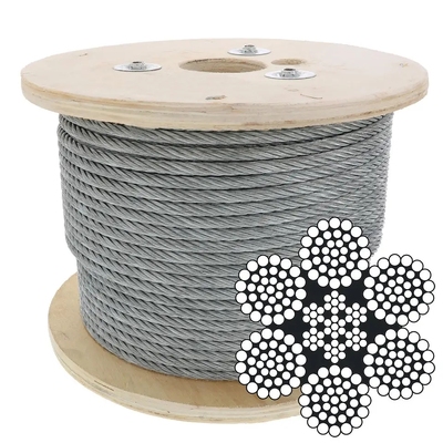 Buen cable de avión galvanizado de 3/64