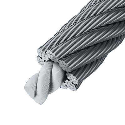 Un buen precio. Cable de acero galvanizado DIN estándar 6x19S+IWR con entrega en 15-21 días y servicio de corte en línea