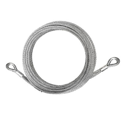 Un buen precio. Cuerdas de alambre de acero inoxidable Sling Ojo y ojo Cuerdas de alambre Sling Mecánicamente empalmado Rigging Sling de elevación en línea