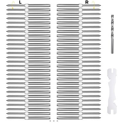 Un buen precio. Cuerdas de alambre de acero inoxidable Swage 3/16 