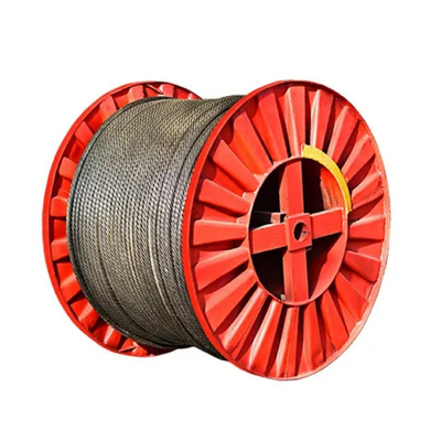 Un buen precio. 6x19+FC 6x19S+Iwrc Cable de acero galvanizado para ingeniería marina y barcos en línea