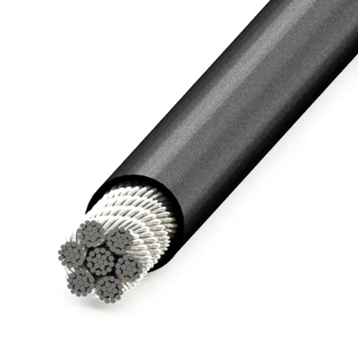 Un buen precio. Alta calidad 7X19 5mm 6mm PU de nylon revestido de acero cuerda de alambre equipo de gimnasio cable de nylon revestido de acero inoxidable cable de alambre en línea