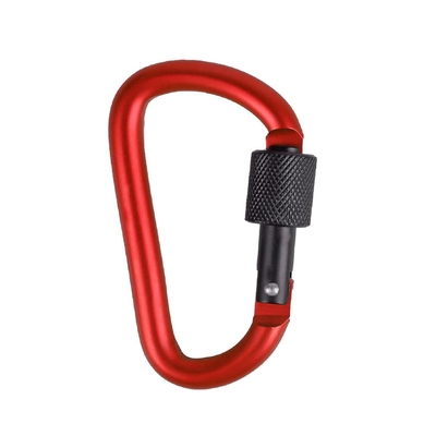 Un buen precio. Mosquetón de aluminio en forma de D multicolor de 6 kN con anilla en D para acampada, pesca y uso en exteriores en línea