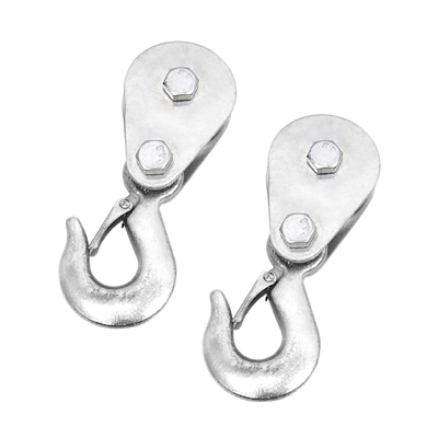 Un buen precio. Bloque de polea simple para tendido de líneas de transmisión de alta resistencia, bloque de cabrestante con rodamiento de cuerda de rueda simple de acero de alta resistencia en línea