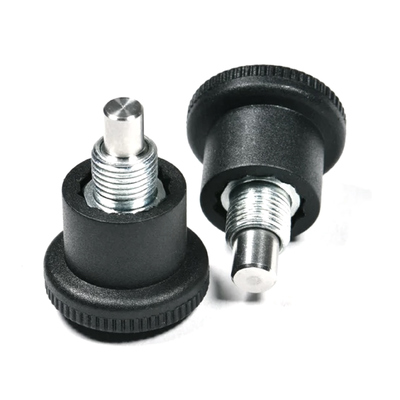 Un buen precio. Pomo de tracción mini de acero inoxidable negro para tornillo de indexación en línea