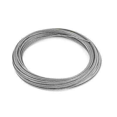 Un buen precio. Fabricante de China 316 304 1X37 Cable de acero inoxidable en línea