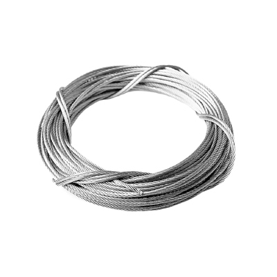 Un buen precio. Fabricante de China 316 304 1X37 Cable de acero inoxidable en línea