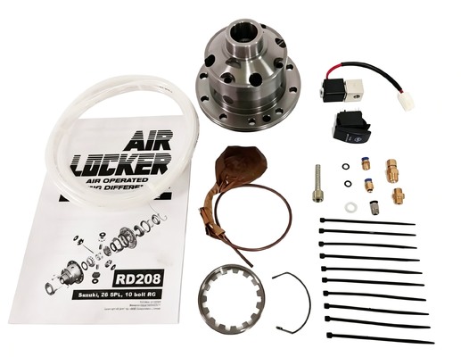 Un buen precio. RD208 Caja de diferenciales de aire 4x4 Offroad Caja de diferenciales 10 perno 26 Caja de diferenciales de línea en línea