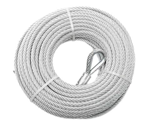 Un buen precio. Cuerdas de alambre de acero inoxidable de longitud personalizada con construcción 7x7 y material SS304/SS316 para aplicaciones de cables de aeronaves en línea