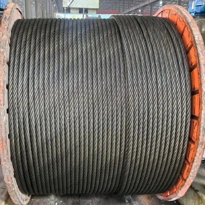 Un buen precio. Personalización AISI316T Cuerdas de alambre de acero inoxidable 6x7 FC para aplicaciones marinas y de construcción en línea